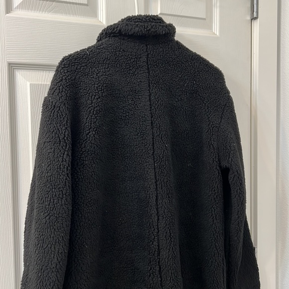 Faux shearling teddy coat - Picture 6 of 6